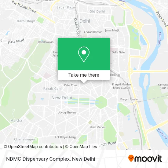 NDMC Dispensary Complex map