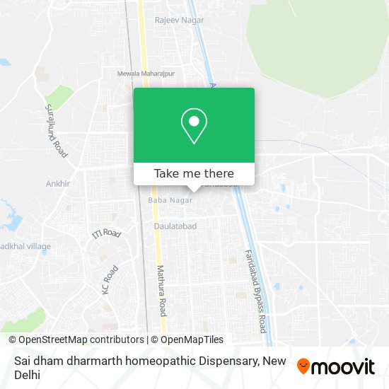 Sai dham dharmarth homeopathic Dispensary map