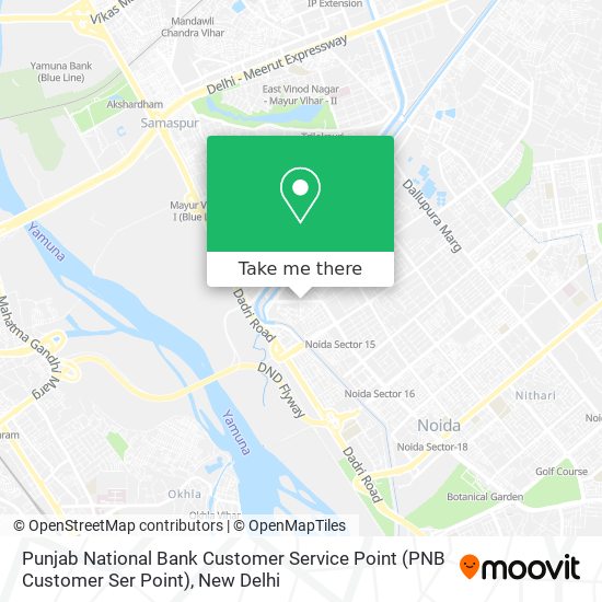 Punjab National Bank Customer Service Point (PNB Customer Ser Point) map
