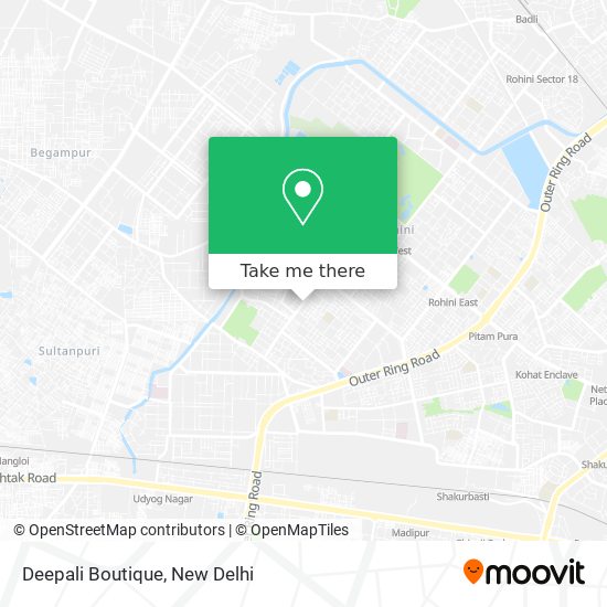 Deepali Boutique map