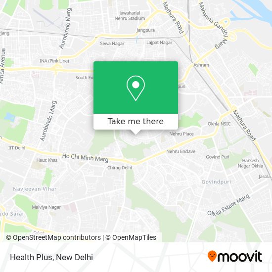 Health Plus map