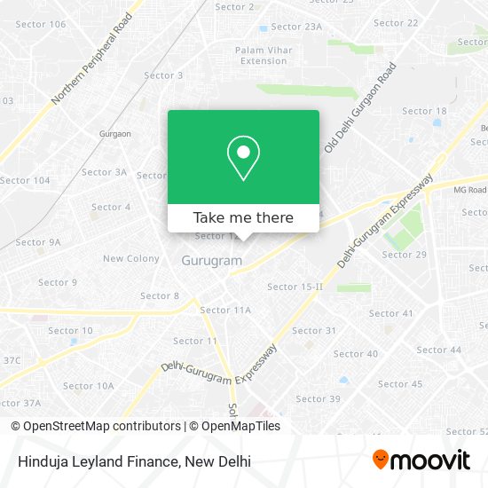 Hinduja Leyland Finance map