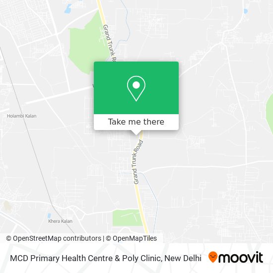 MCD Primary Health Centre & Poly Clinic map
