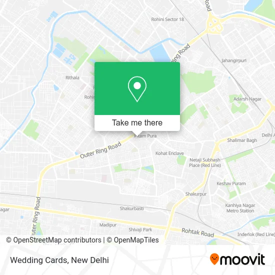 Wedding Cards map