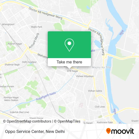 Oppo Service Center map