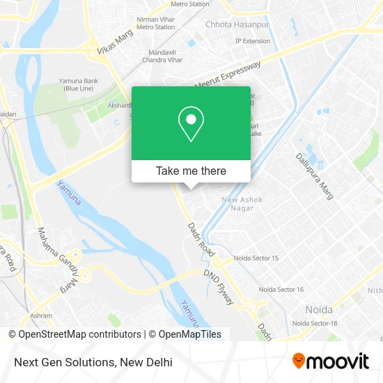Next Gen Solutions map