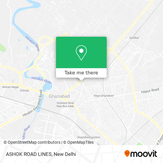 ASHOK ROAD LINES map