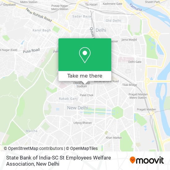 State Bank of India-SC St Employees Welfare Association map