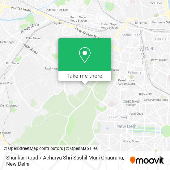 Shankar Road / Acharya Shri Sushil Muni Chauraha map