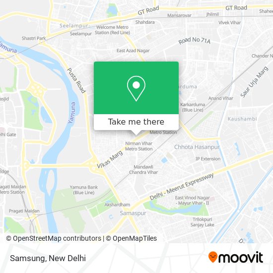 Samsung map