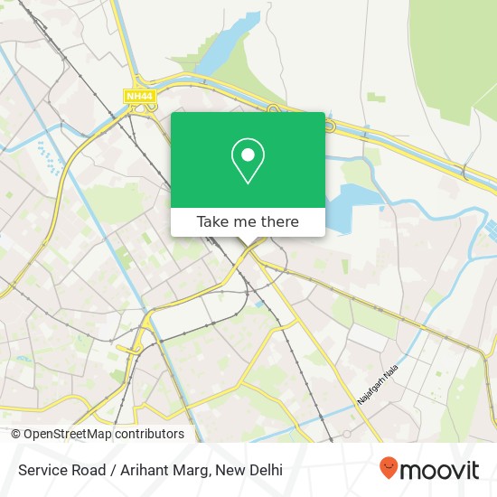 Service Road / Arihant Marg map