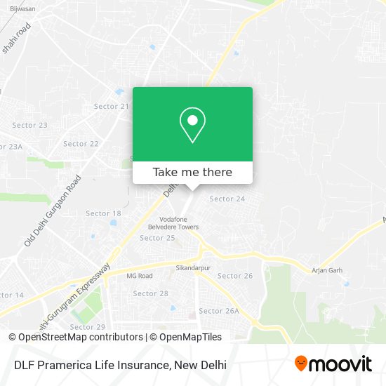 DLF Pramerica Life Insurance map