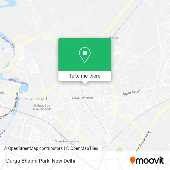 Durga Bhabhi Park map