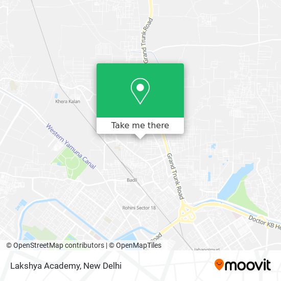 Lakshya Academy map