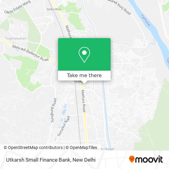 Utkarsh Small Finance Bank map