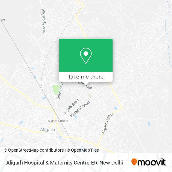 Aligarh Hospital & Maternity Centre-ER map