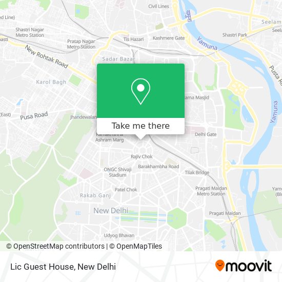 Lic Guest House map