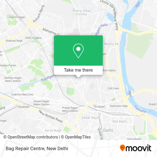 Bag Repair Centre map
