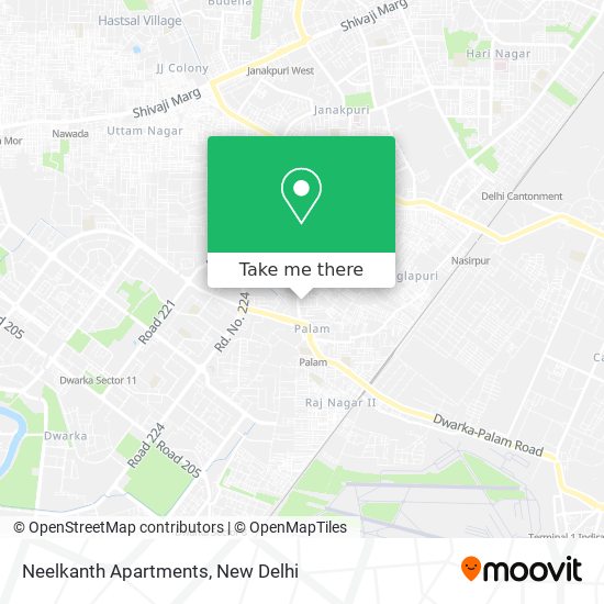 Neelkanth Apartments map
