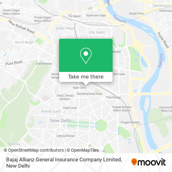 Bajaj Allianz General Insurance Company Limited map