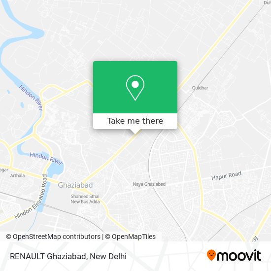 RENAULT Ghaziabad map