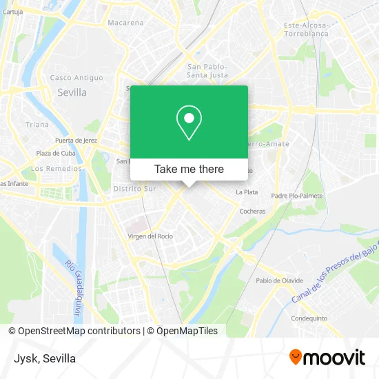Jysk map
