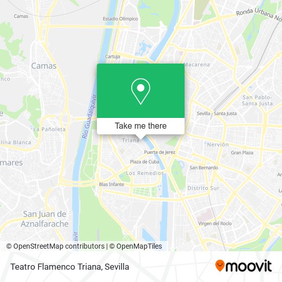 Teatro Flamenco Triana map