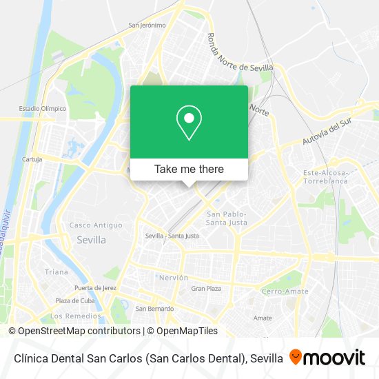 Clínica Dental San Carlos map