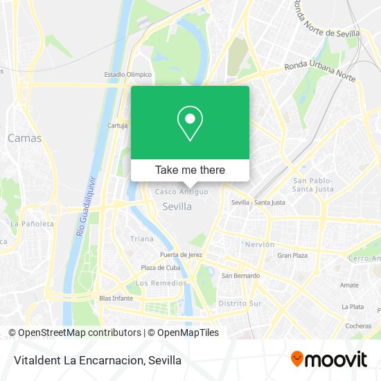 Vitaldent La Encarnacion map