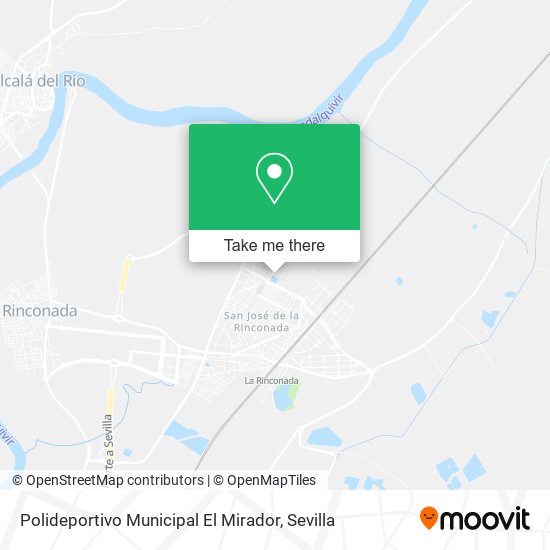 Polideportivo Municipal El Mirador map