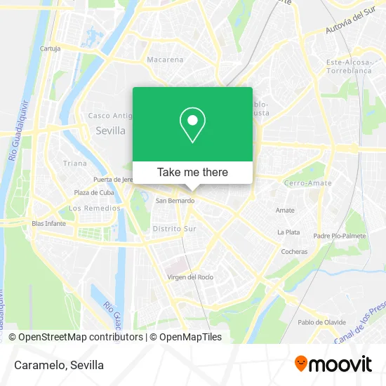 Caramelo map