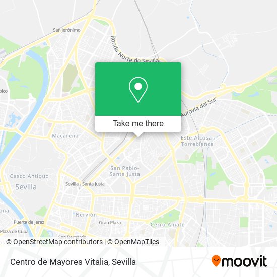 Centro de Mayores Vitalia map