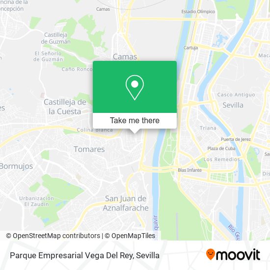 mapa Parque Empresarial Vega Del Rey