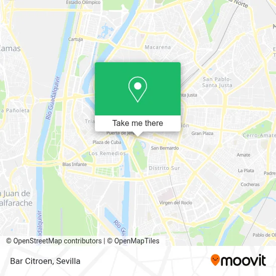 Bar Citroen map
