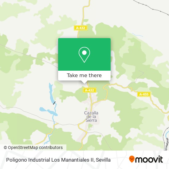 Poligono Industrial Los Manantiales II map