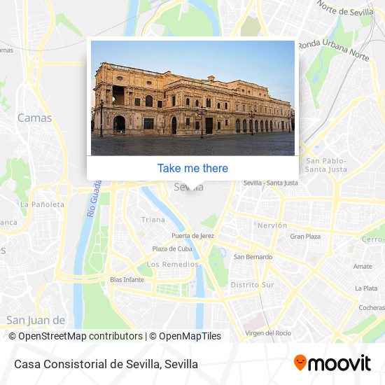 Casa Consistorial de Sevilla map