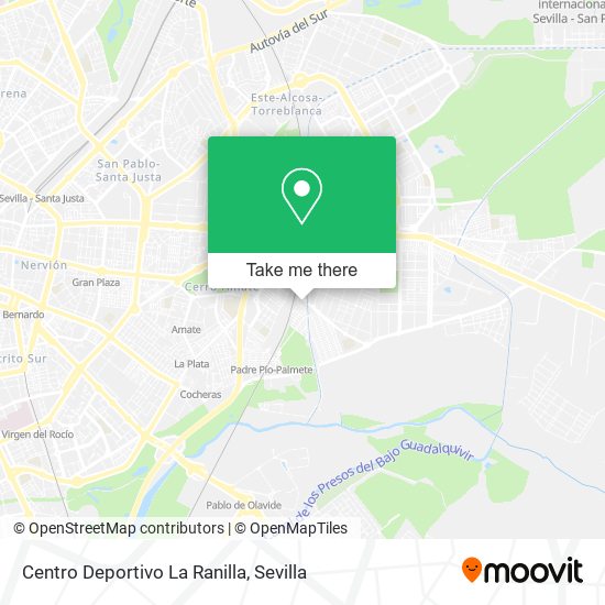 Centro Deportivo La Ranilla map