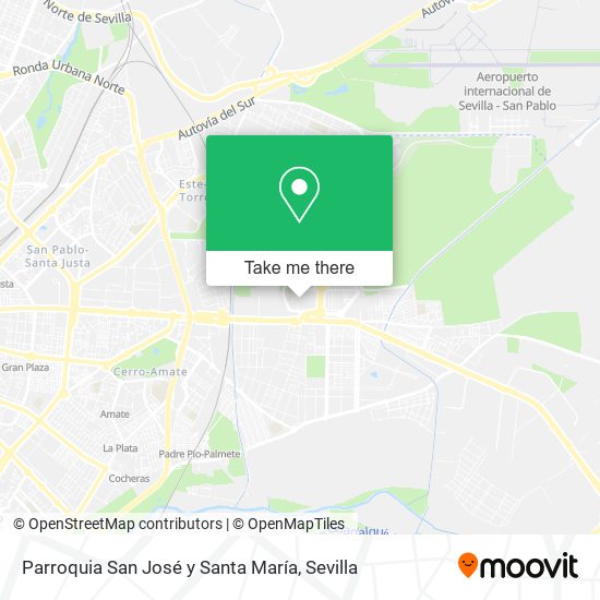 Parroquia San José y Santa María map