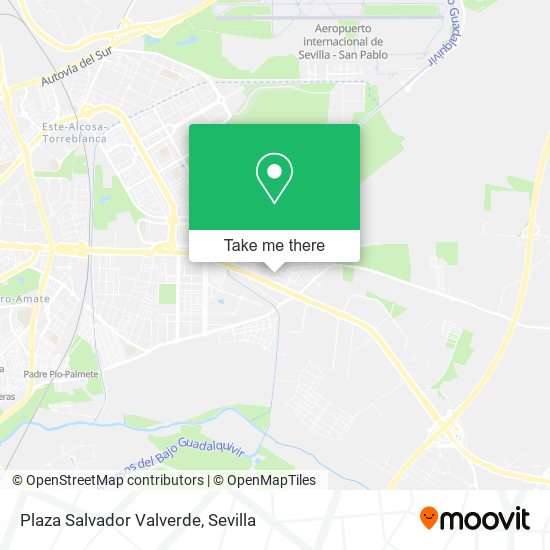 mapa Plaza Salvador Valverde