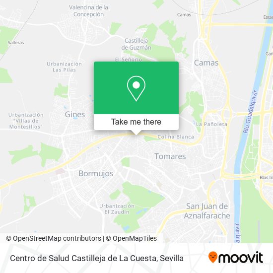 Centro de Salud Castilleja de La Cuesta map
