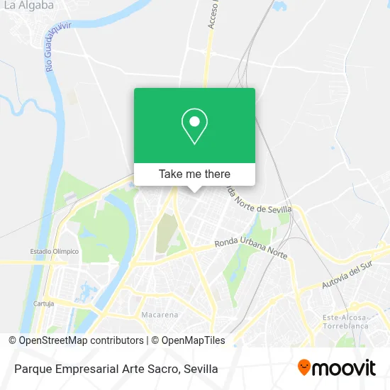 Parque Empresarial Arte Sacro map