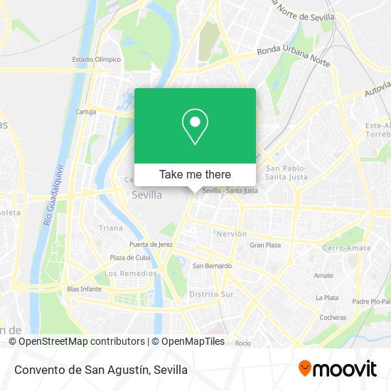 Convento de San Agustín map