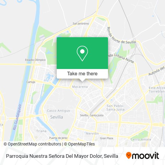 mapa Parroquia Nuestra Señora Del Mayor Dolor