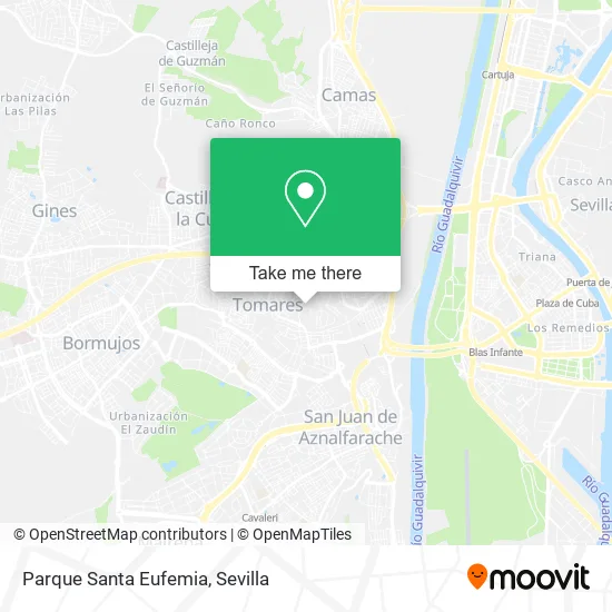 Parque Santa Eufemia map