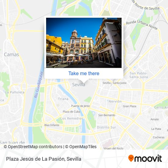 Plaza Jesús de La Pasión map