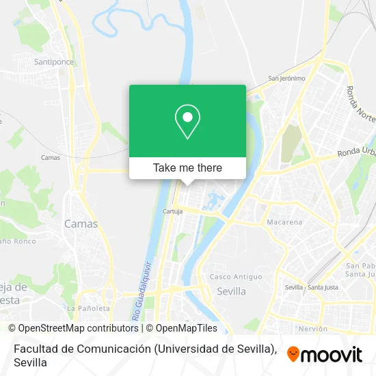 Facultad de Comunicación (Universidad de Sevilla) map