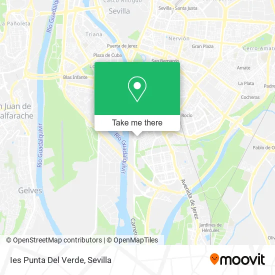 Ies Punta Del Verde map