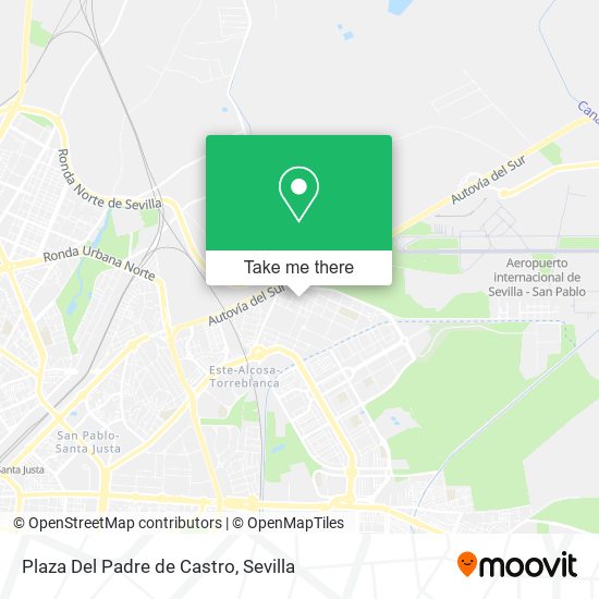 Plaza Del Padre de Castro map