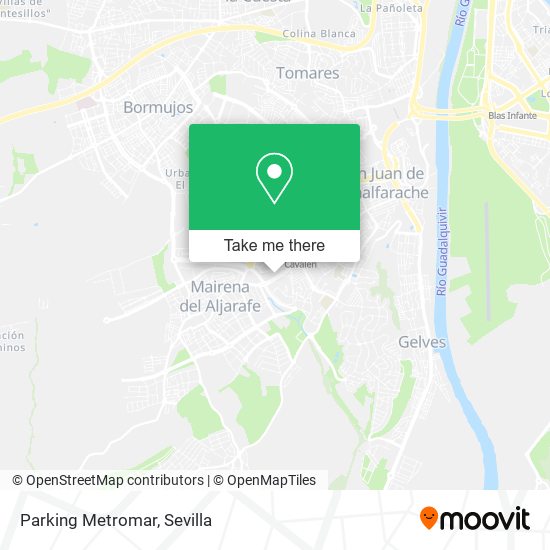 mapa Parking Metromar