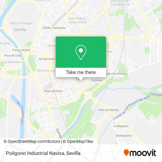 Polígono Industrial Navisa map